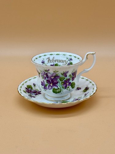Royal albert february - february, violets